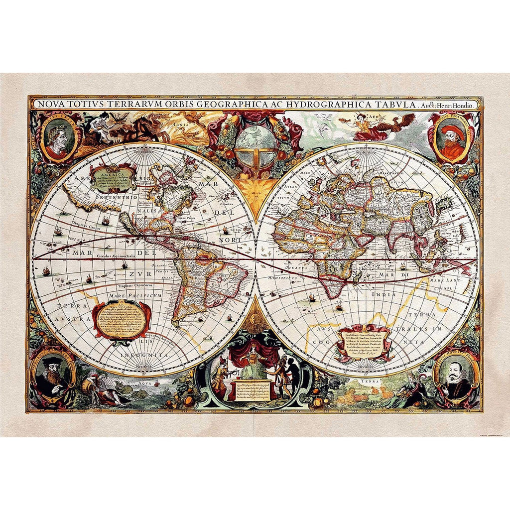 World Explorer: Map Wall Mural