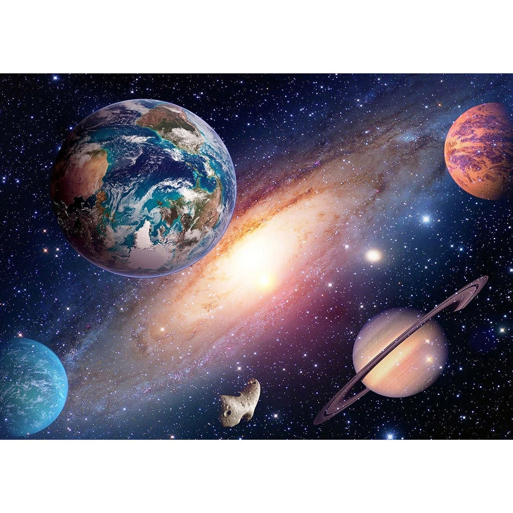 Stellar Majesty: Solar System Panorama Wall Mural