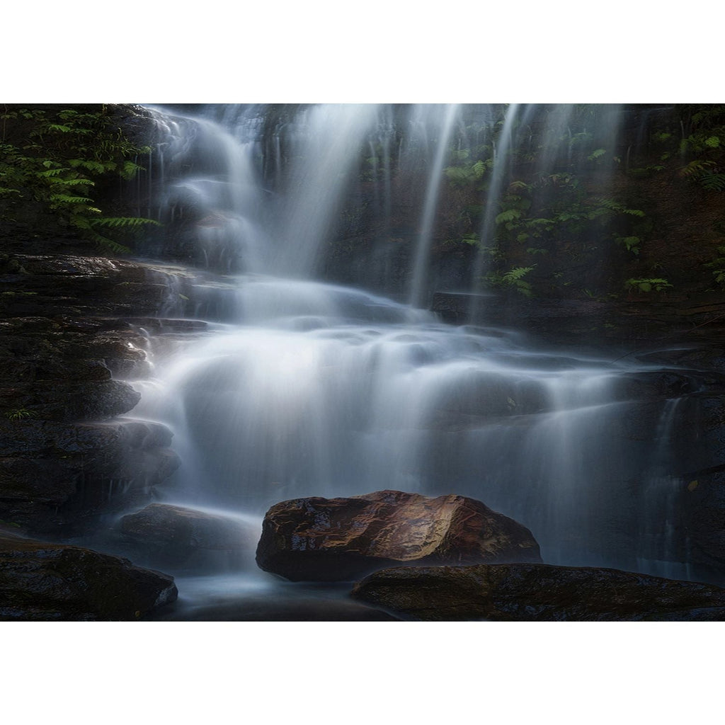 Enchanted Forest Waterfall Wall Mural