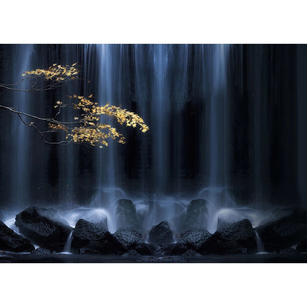 Autumn Cascade Serenity Wall Mural