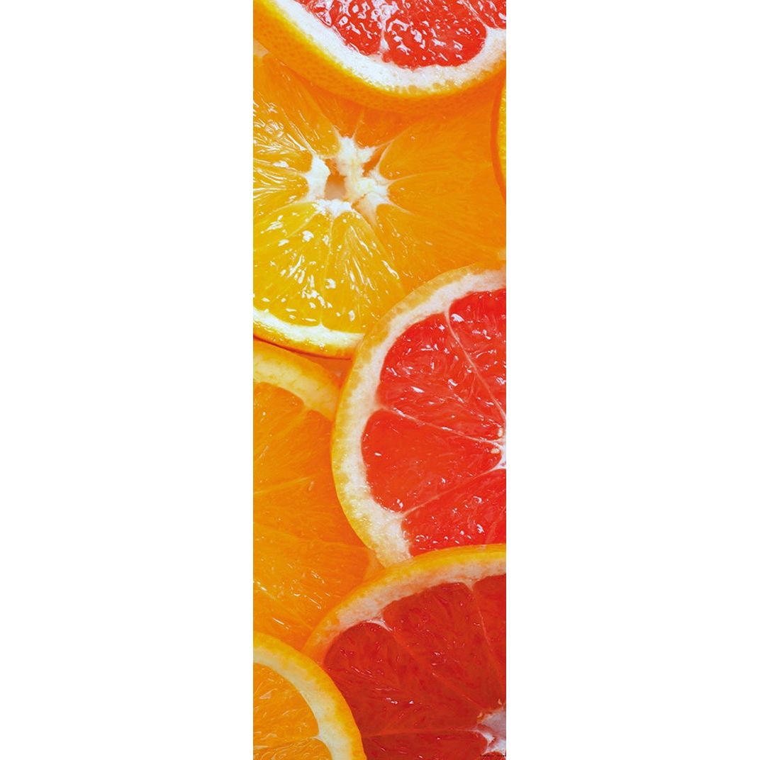 Citrus Delight: Sliced Oranges Wall Mural