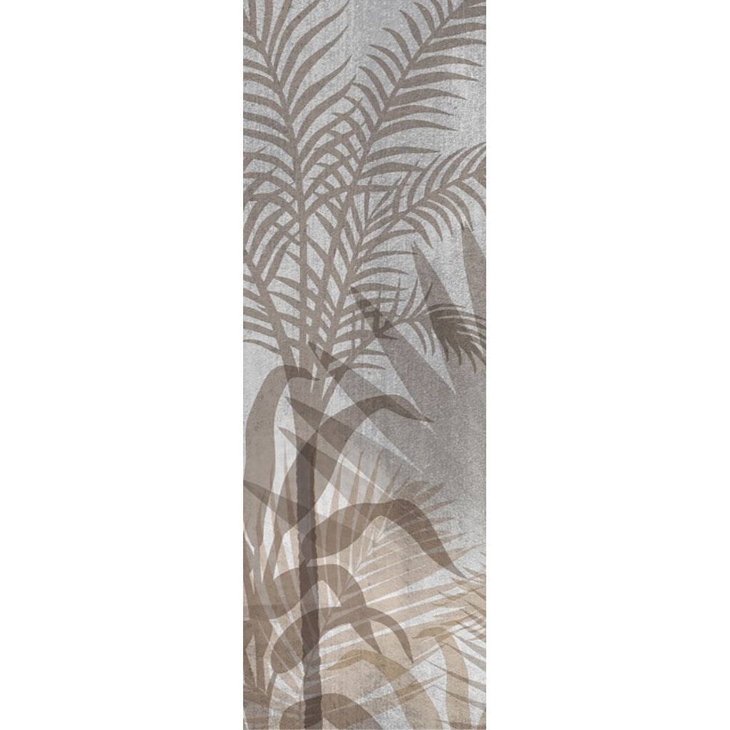 Serene Botanical Silhouettes Wall Mural: Nature's Tranquil Impressions