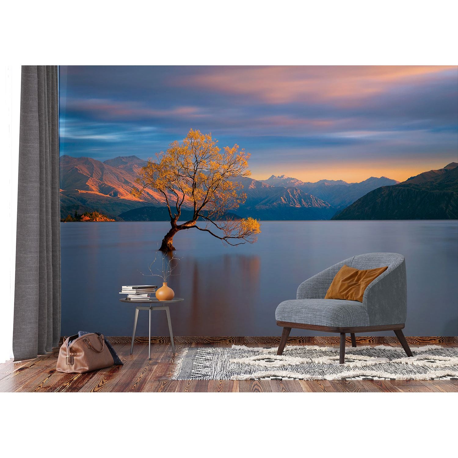 Twilight Solace Tree Wall Mural
