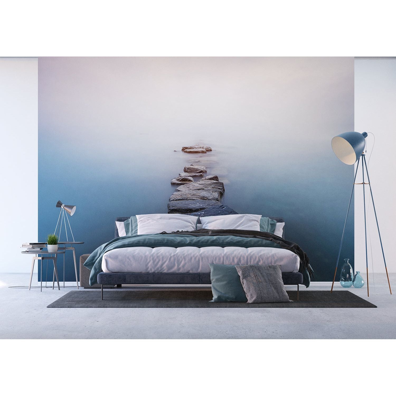 Stepping Stones to Tranquility Wall Mural