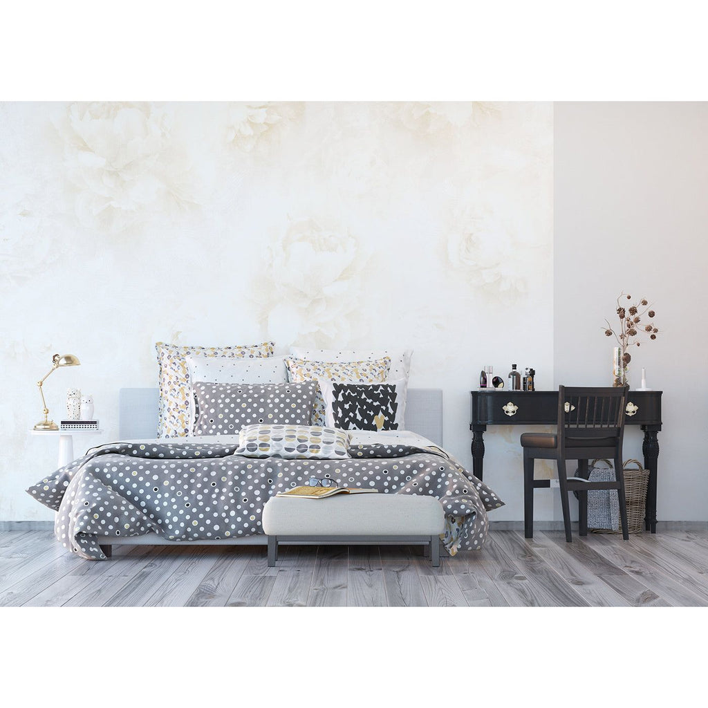 Whispering Peonies: Serene Elegance Wall Mural