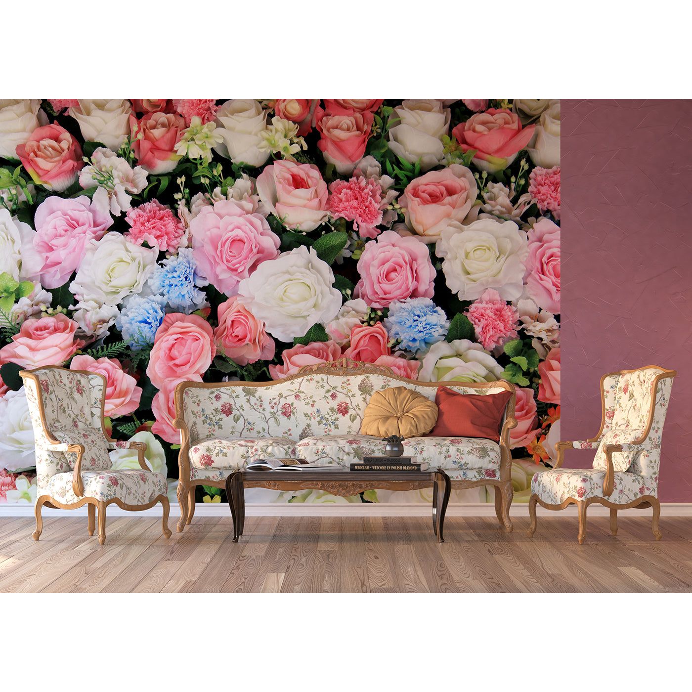 Floral Symphony: Enchanted Garden Wall Mural